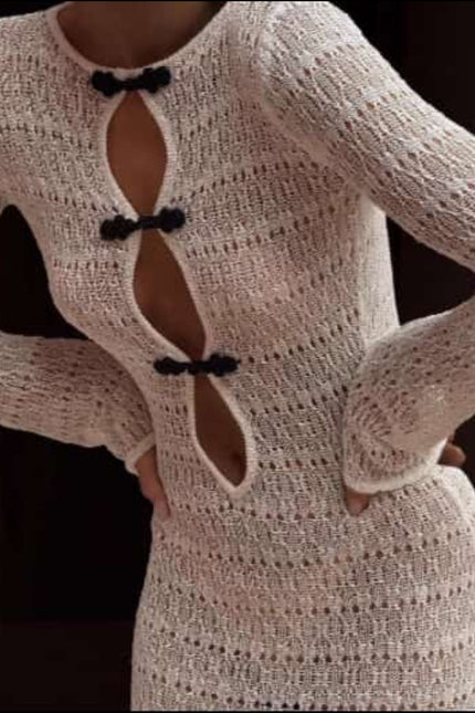 Long sleeve maxi dress