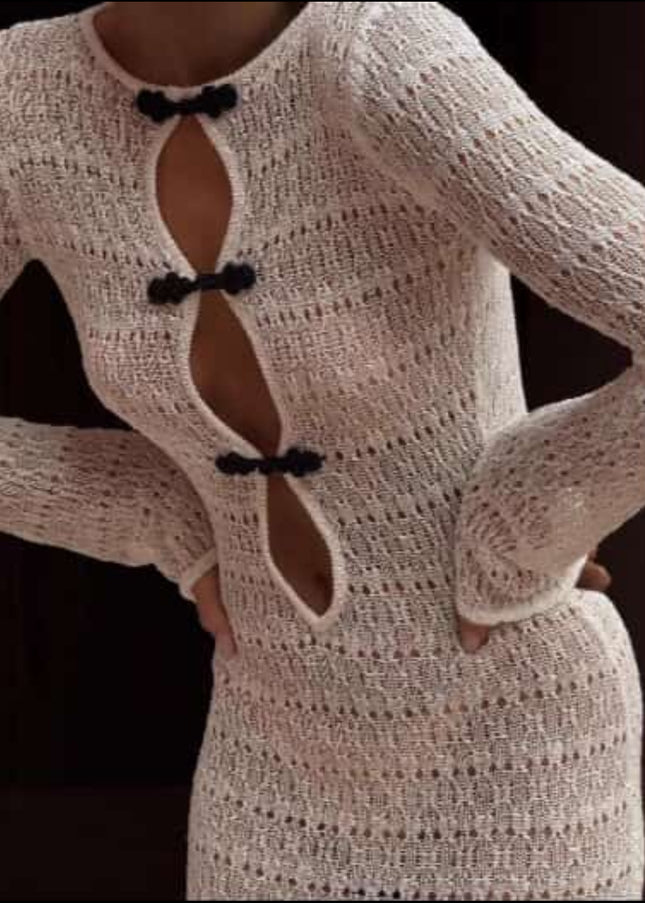 Long sleeve maxi dress