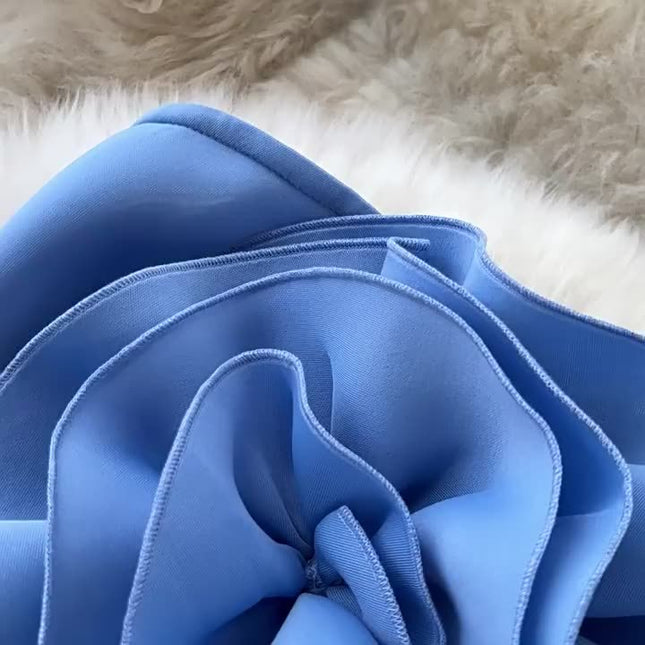 Factory Elegant Off Shoulder Christmas Ruffle Female Dresses