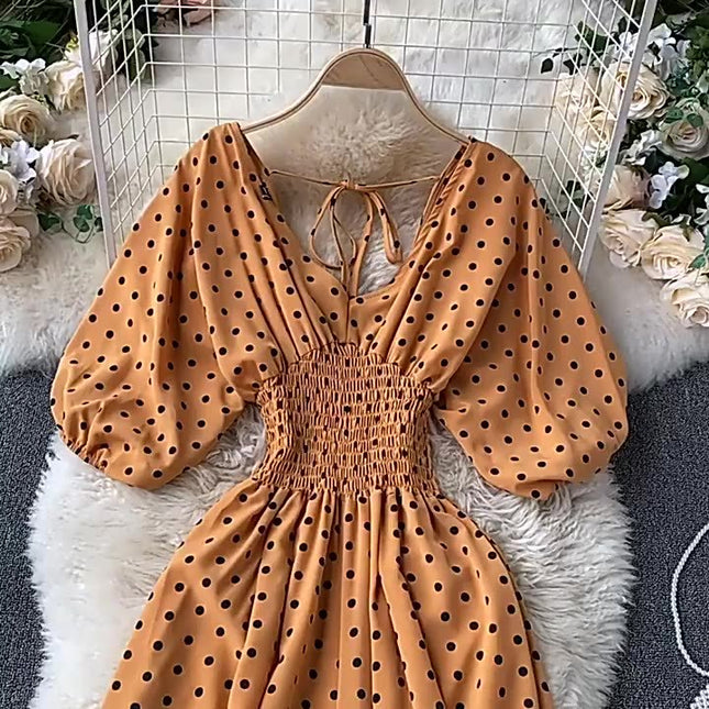 Women Sexy Polka Dot Jumpsuits Romper Thin Ladies Loose Wide Leg Pants Overalls Playsuits Jumpsuits Casual