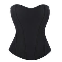 Sexy Push Up Women's Fashion Plus Size Corset Overbust Bustier Zipper Costume Rhinestone Corselet Grosets