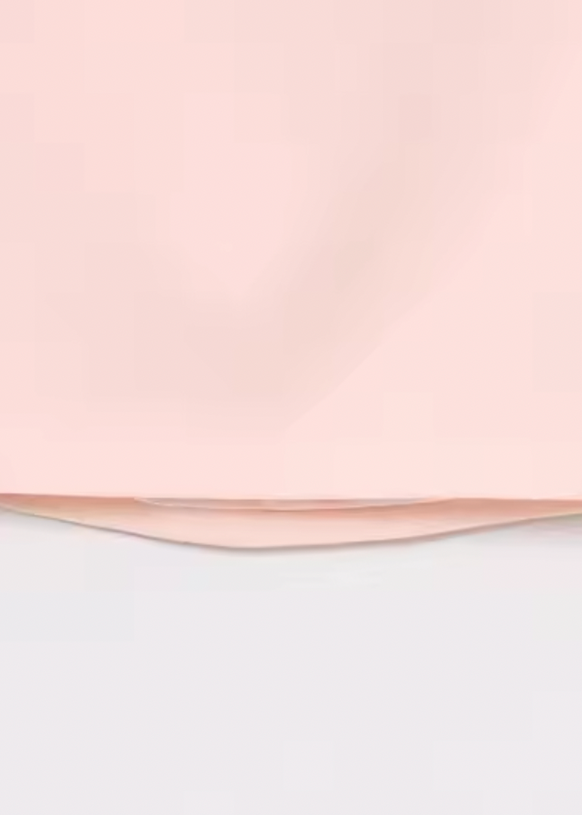 Strapless pink Color Mini Dress