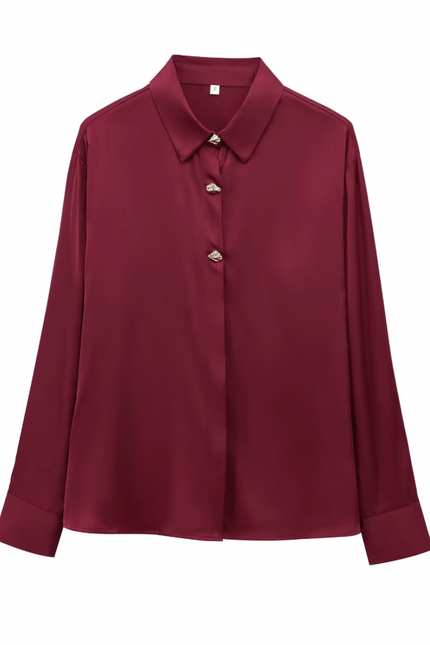 Long Sleeve Casual Shirt Womens