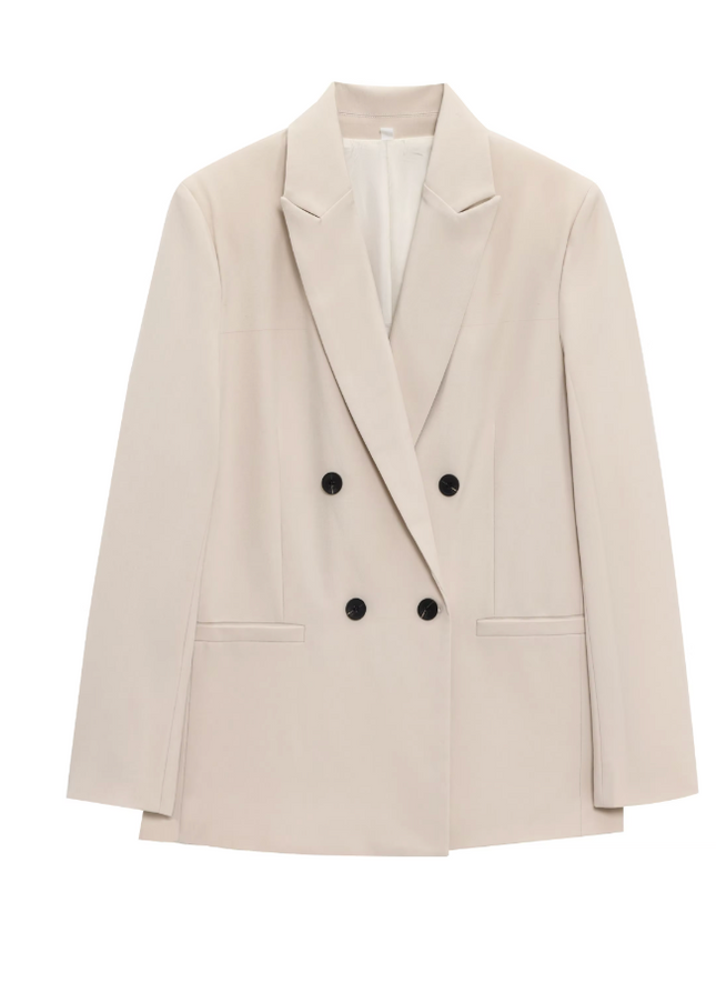 Long Sleeve Casual Fashion blazer Set