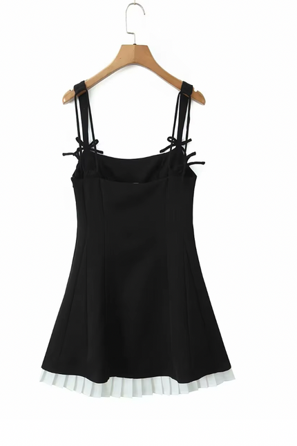 Shoulder Strap Mini slip Dress
