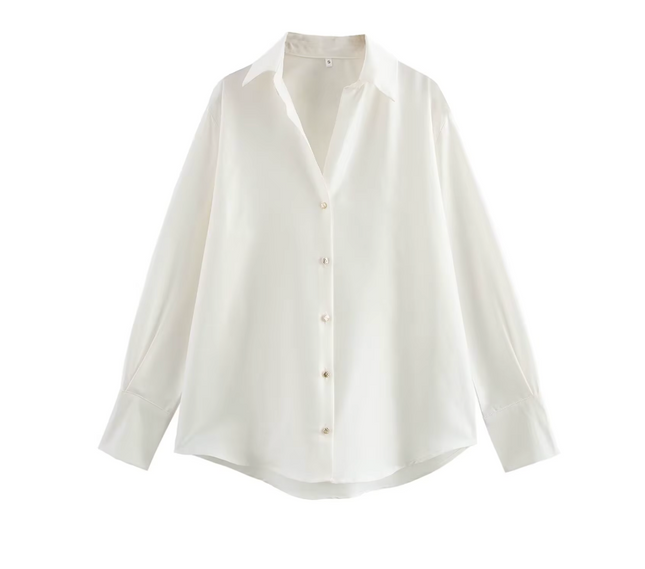 Long Sleeve Casual Basic Style Shirt