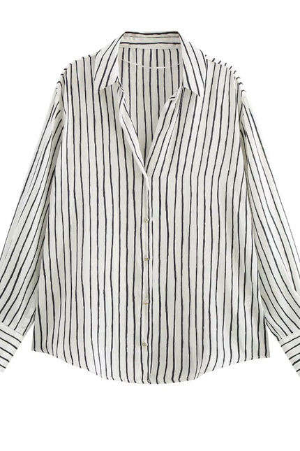 Long Sleeve Casual Basic Style Shirt