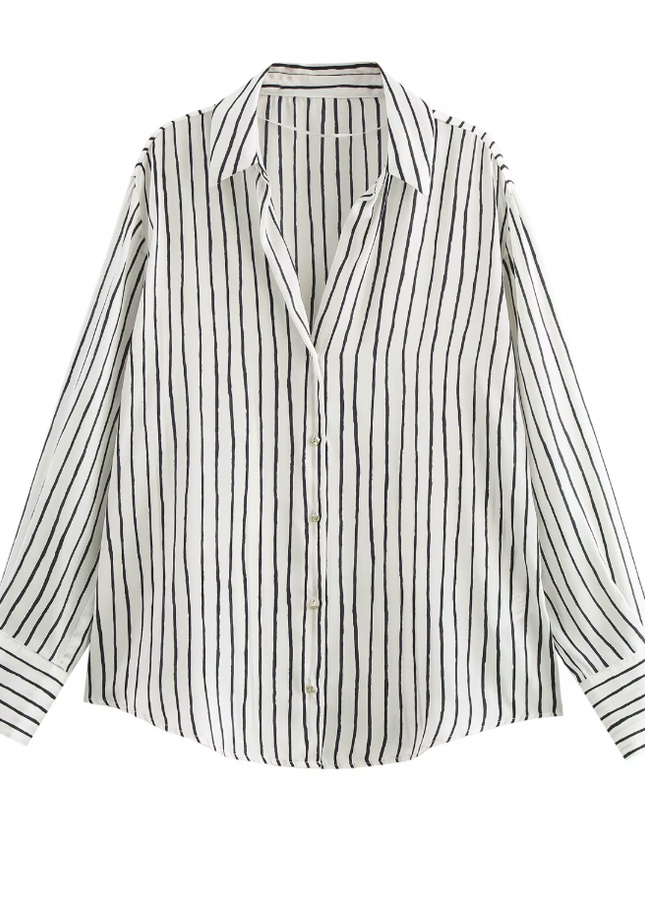 Long Sleeve Casual Basic Style Shirt