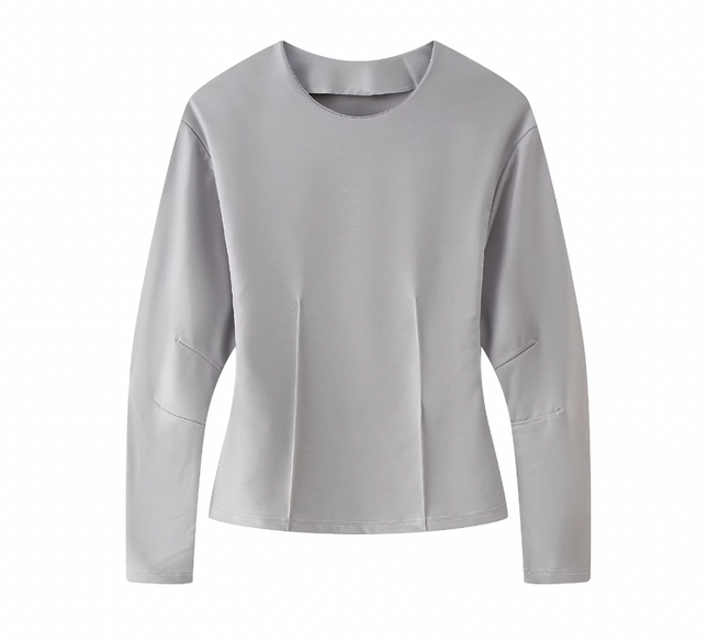 Crew Neck Long Sleeve Sweatshirt Set