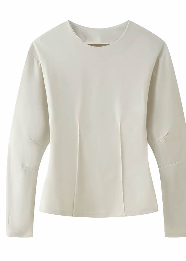 Crew Neck Long Sleeve Sweatshirt Set