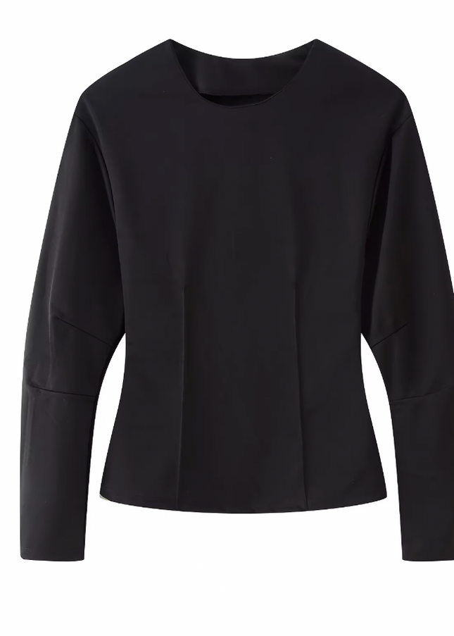 Crew Neck Long Sleeve Sweatshirt Set