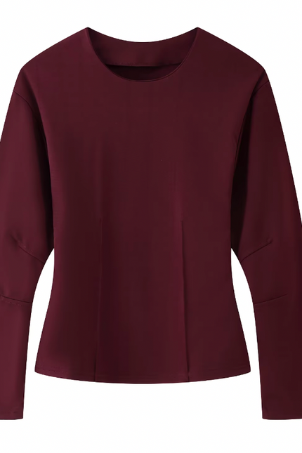 Crew Neck Long Sleeve Sweatshirt Set