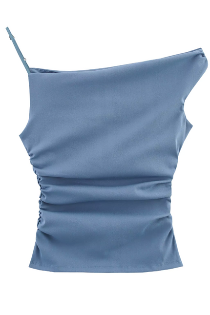 Asymmetrical Design Casual tank Tops