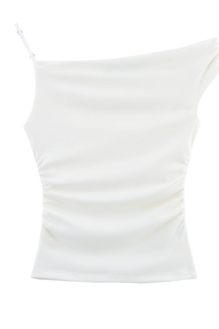 Asymmetrical Design Casual tank Tops
